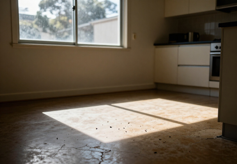Bed bugs in a commercial space in Oatley before control